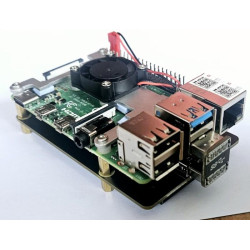 KIT-1B(128)  Raspberry Pi 4 (8GB RAM) KIT SATA NGFF SSD 128GB - Complete SET SIAP PAKAI